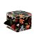 LATA PORTA CÁPSULAS METAL COFFEE FLOWERS PRETO 15x15x12.5cm - Imagem 6