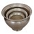 CJ. DE 3 VASOS EM METAL PRATEADA P: 24,5CM X 25CM | M: 32C - Imagem 1