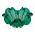 CENTRO DE MESA DE VIDRO ITALY TIFFANY 24x11cm - Imagem 3