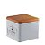 LATA PORTA CÁPSULAS METAL ESPRESSO QUALITY 15x15x12.5cm - Imagem 8