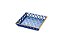 BANDEJA DE MADEIRA AZUL 30x5cm - Imagem 1