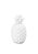 ABACAXI DECORATIVO DE CERÂMICA BRANCO 28cm - Imagem 1