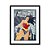 POSTER COM PASSEPARTOUT MDF/PAPEL/VIDRO DC WW HAIR FLYING ST - Imagem 1