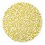 LUGAR AMERICANO DE PLÁSTICO GARDEN DOURADO 38cm - Imagem 1