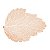 LUGAR AMERICANO DE PLÁSTICO AUTUMN LEAF ROSÉ 47x38cm - Imagem 1