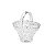 CESTA DE CRISTAL DIAMOND STAR 17x13,5x18,5cm - Imagem 2