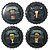 JG DE COASTER TAP 4 PECAS EM CERAMICA D10,8CM - Imagem 1
