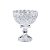 CENTRO DE MESA C/PÉ DE CRISTAL DIAMOND STAR 20x24cm - Imagem 1
