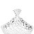 POTICHE DE CRISTAL DIAMOND STAR 17x13,5x19,5cm - Imagem 5