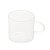CJ 6 CANECAS DE VIDRO BOROSSILICATO 125ml - Imagem 1