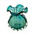 VASO DE VIDRO ITALY AZUL MARINHO E ROSÉ 10x11cm - Imagem 1