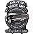 PLACA PAREDE METAL RECORTADA GM AMERICAN MUSCLE CAR PRETO - Imagem 1