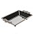 BANDEJA DE ZAMAC C/FUNDO ESPELHADO ROSE 24x13,5cm - Imagem 2