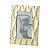 PORTA RETRATO DE AÇO DIAMOND DOURADO 15x20cm - Imagem 1