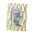 PORTA RETRATO DE AÇO DIAMOND DOURADO 13x18cm - Imagem 1