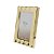 PORTA RETRATO DE AÇO DIAMOND DOURADO 13x18cm - Imagem 2