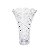 VASO DE CRISTAL DIAMOND STAR 13x20cm - Imagem 2