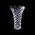 VASO DE CRISTAL DIAMOND STAR 13x20cm - Imagem 1