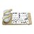 CJ 5PC P/QUEIJO E PETISCOS DE BAMBU CHEESE DESIGN 26x15cm - Imagem 2