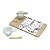 CJ 5PC P/QUEIJO E PETISCOS DE BAMBU CHEESE DESIGN 26x15cm - Imagem 3