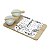 CJ 5PC P/QUEIJO E PETISCOS DE BAMBU CHEESE DESIGN 26x15cm - Imagem 1