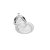 QUEIJEIRA DE CRISTAL C/TAMPA EMPIRE 20cm - Imagem 4