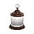 POTE MULTIUSO DE ZAMAC CRISTAL BRONZE 12,5x18,5cm - Imagem 1