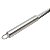 ESCUMADEIRA DE AÇO INOX LUX 34cm - Imagem 4