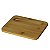 TÁBUA DE CORTE DE BAMBU 20x15x1cm MATERIAL: 100% BAMBU - Imagem 1