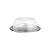 PRATO P/BOLO DE AÇO INOX C/TAMPA DE PLÁSTICO PRIME 32x11cm - Imagem 2