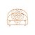 PORTA GUARDANAPOS DE FERRO CROMADO ROSÉ 13x5,5x9,5cm - Imagem 2