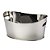 CHAMPANHEIRA DE AÇO INOX NIQUELADO 38x28x19cm - Imagem 1