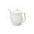 BULE P/CHÁ DE PORCELANA SUPER WHITE QUEEN 1l - Imagem 1