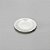 PRATO P/SOBREMESA DE PORCELANA SUPER WHITE QUEEN 19cm - Imagem 1