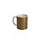 CANECA DE PORCELANA EGYPT PRETO E DOURADA 330ml - Imagem 2