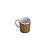 CANECA DE PORCELANA EGYPT PRETO E DOURADA 330ml - Imagem 1