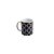 CANECA DE PORCELANA ALEXANDRIA PRETO E DOURADA 330ml - Imagem 2