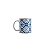 CANECA DE PORCELANA BRAGA AZUL E BRANCA 330ml - Imagem 3