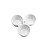 PETISQUEIRA 3 DIVISÓRIAS PORCELANA NEW BONE MEMPHIS 18x18x8 - Imagem 1
