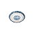 PRATO P/SOBREMESA DE PORCELANA BLUE GARDEN 18x3,5cm - Imagem 1