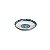 PRATO P/SOBREMESA DE PORCELANA BLUE GARDEN 18x3,5cm - Imagem 2