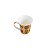CANECA DE PORCELANA CAVEIRA LARANJA 350ml - Imagem 1