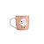 CANECA DE PORCELANA BIRD ROSA 350ml - Imagem 3