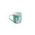 CANECA DE PORCELANA RABBIT AZUL 350ml - Imagem 2