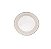 PRATO P/SOBREMESA DE PORCELANA NEW BONE PARIS 19cm - Imagem 1