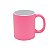 CANECA DE PORCELANA LUMINUS ROSA 350ml - Imagem 1