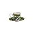 CJ 6 XÍCARAS P/CAFÉ C/PIRES PORCELANA TROPICAL GARDEN 90ml - Imagem 3