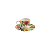 CJ 6 XÍCARAS P/CAFÉ C/PIRES DE PORCELANA AMAZON 90ml - Imagem 2