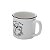 CANECA DE PORCELANA CREAMY MILK BRANCA E PRETA 230ml - Imagem 4