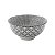 CJ 4 BOWLS DE PORCELANA MARRAKECH MARROM E BRANCO 12x5,5cm - Imagem 1